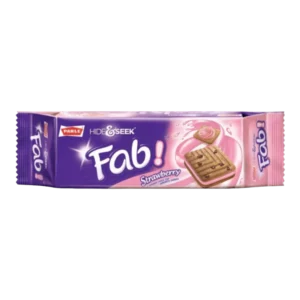 Parle Hide Seek Fab Strawberry 112g