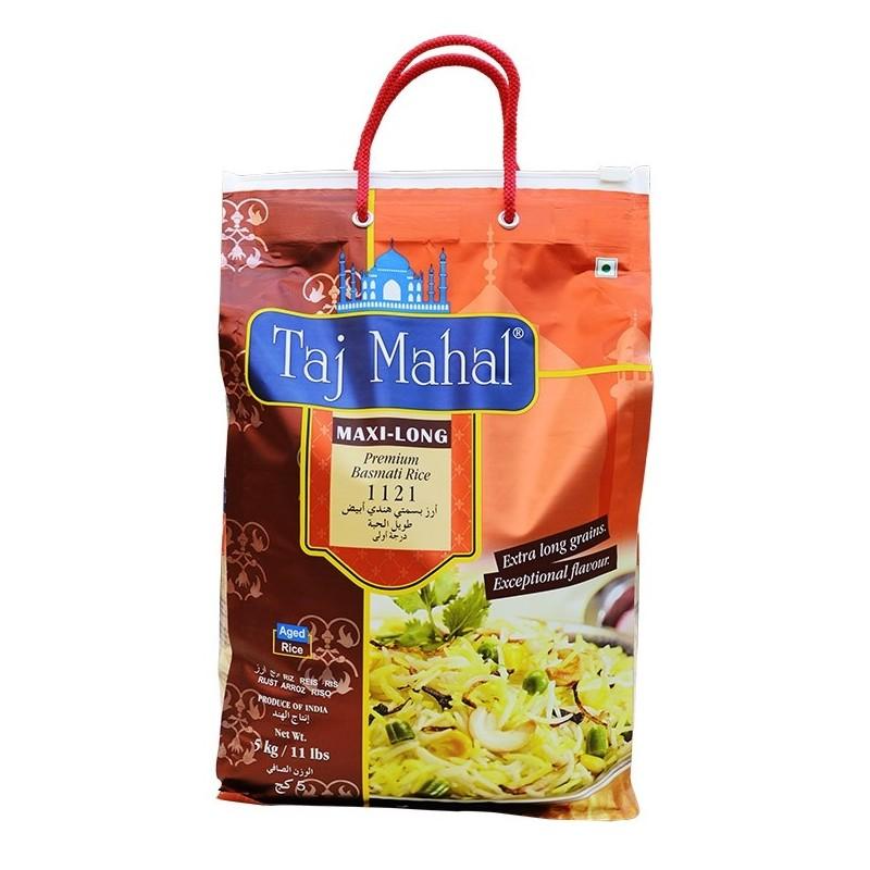 Taj Mahal - 5kg Premium Sella Basmati Rice (Orange)